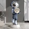 Astronaut Spaceman Floor Holding Lamp Ornaments, Light, Luxury, High-end Decoration, Luminous, Bluetooth Speaker, Living Room 5
