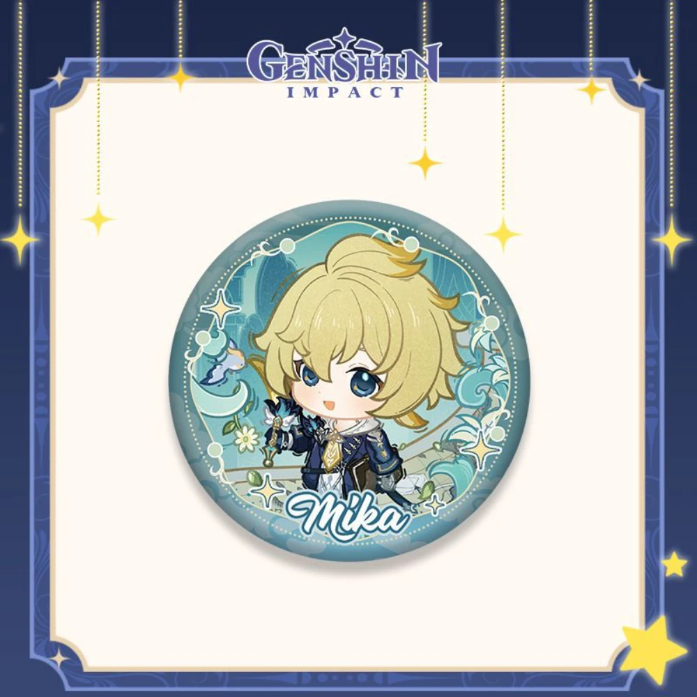 Spiel Genshin Impact Furina Neuvillette Wanderer Alhaitham Wriothesley Charlotte Lyney Kirara Dehya Lynette Yaoyao Abzeichen Geschenk – Detail 2