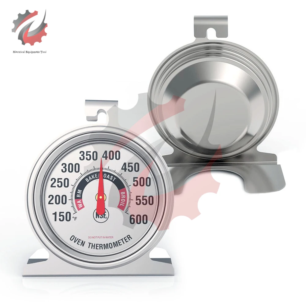 

Oven Thermometer 150℉～600℉ Oven Grill Fry Chef Smoker Thermometer Instant Read Stainless Steel Thermometer Kitchen Cook