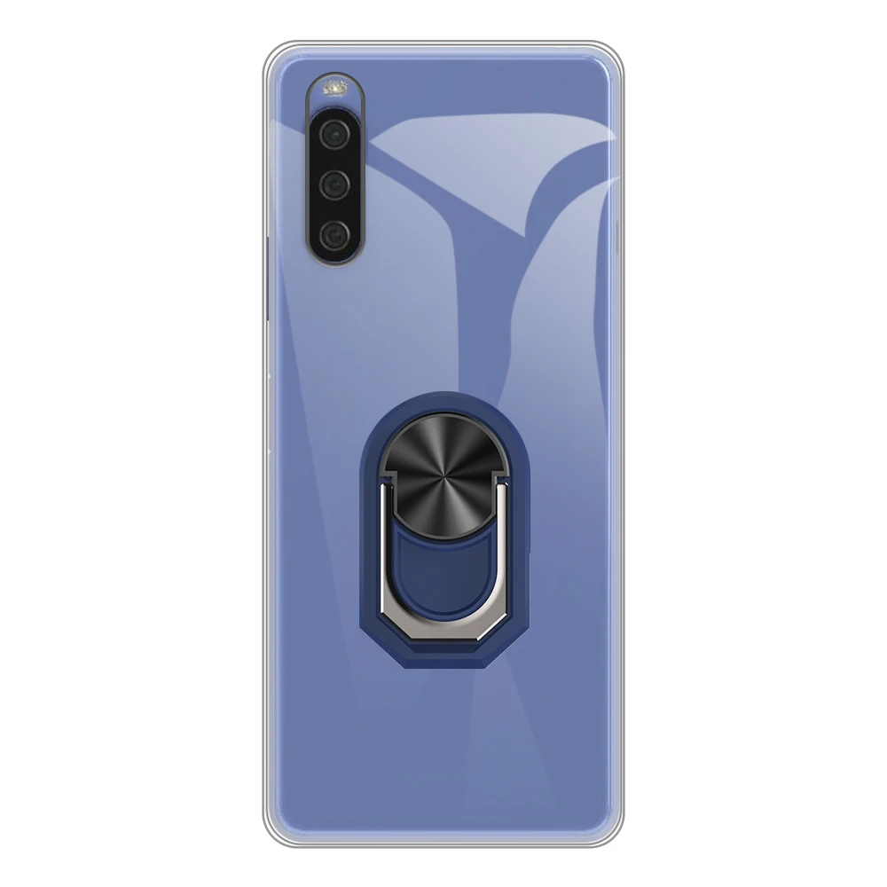 Custodia A Tracolla Moex Per Sony Xperia 10 III, Cover In Silicone Con Cordino Regolabile, Colore Nero - 2