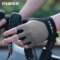 INBIKE 2025 Summer Cycling Gloves for Men Shock-Absorbing Padded Breathable Bicycle Gloves MTB Road Mountain Bike Riding Gloves