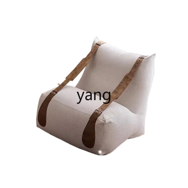 

LXL Modern Minimalist Suede Fabric Couch Lazy Sofa Living Room Bedroom Chair