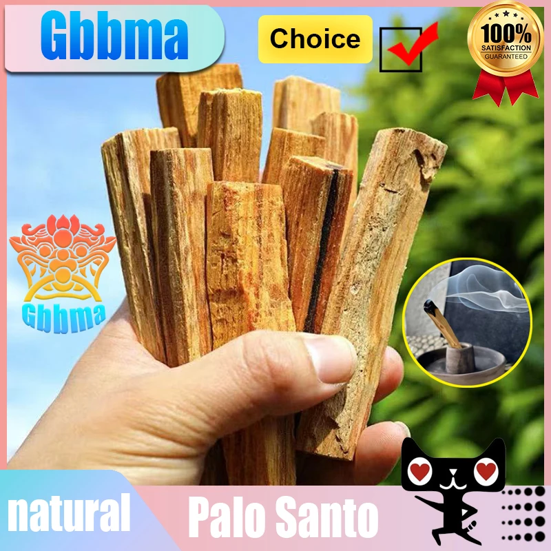 Gbbma Original Palo Santo Holy Wood Natural Sticks Incense High oil content The smell is sweet Indoor aromatherapy yoga Palo Santo Incense