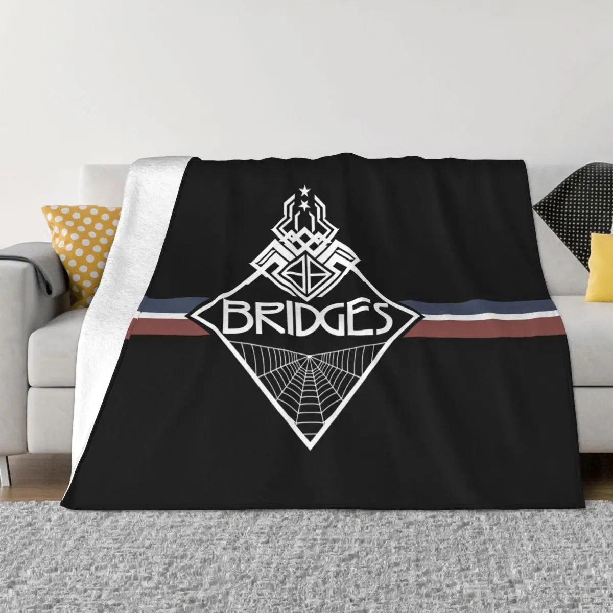 Classic Death Stranding Bridges Logo Coperta Copriletto Sul Letto Spiaggia Per Letto Matrimoniale