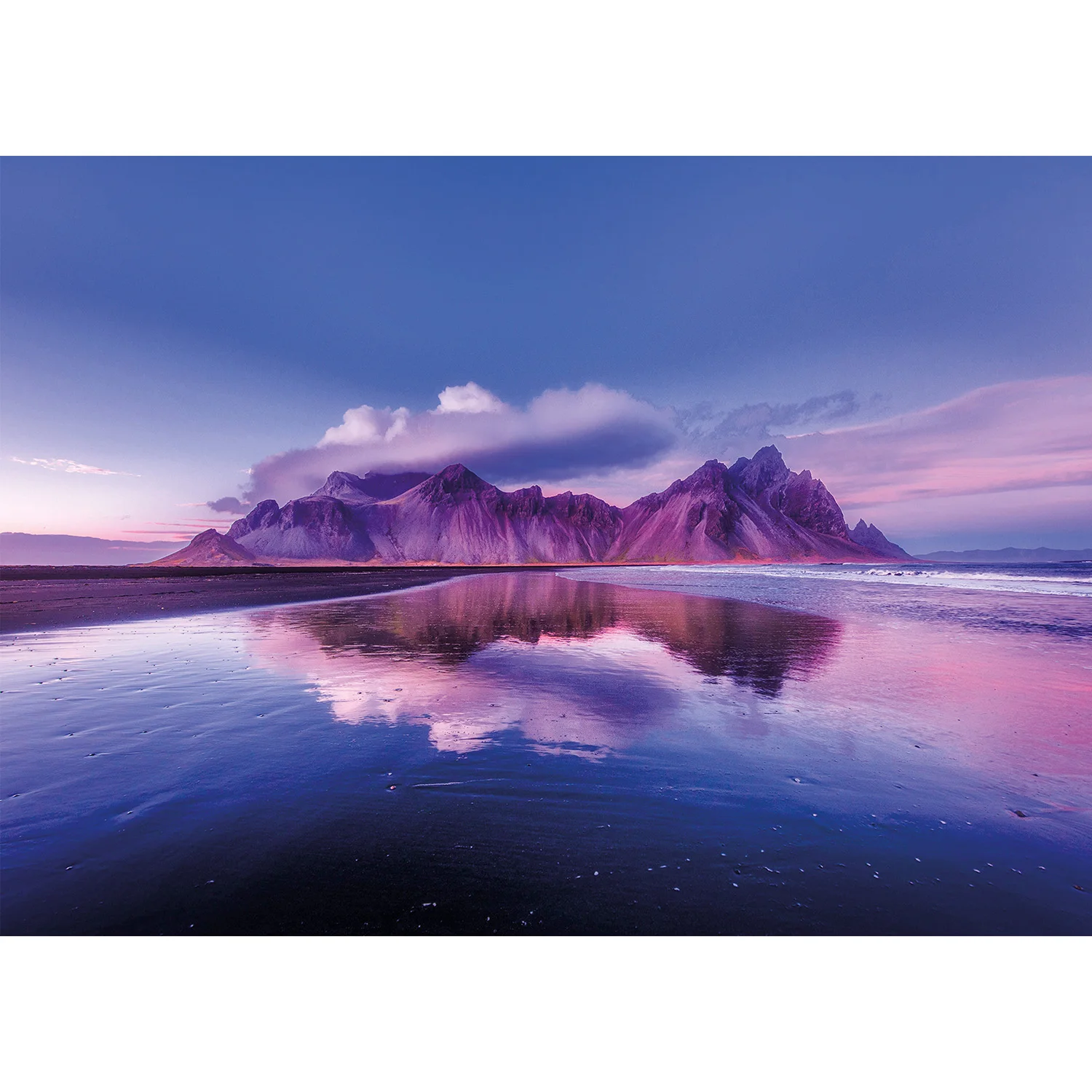 1000 Pieces Vestrahorn Mountain Jigsaw Puzzle Home Decor Adults Puzzle Games Family Fun Floor Puzzles Educational Toys for Kids jigsaw puzzles
