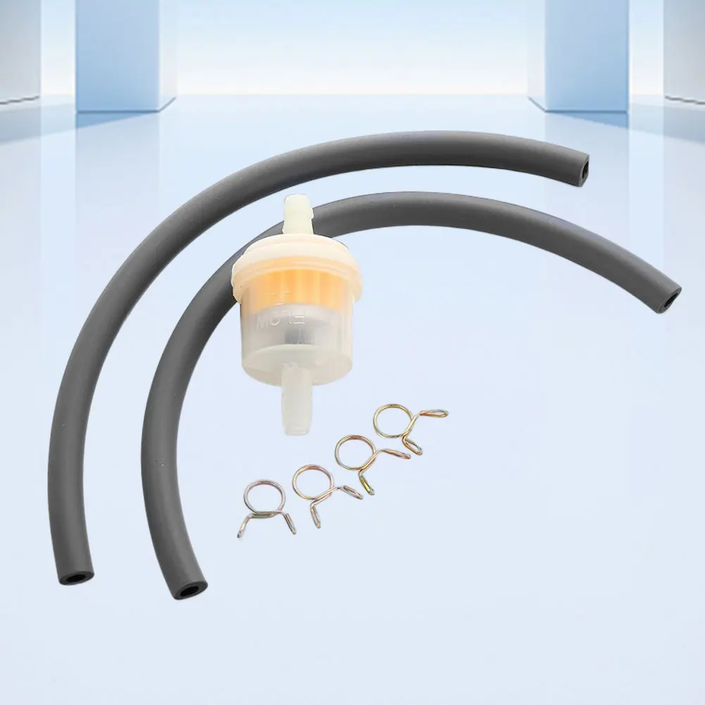 Filtre à carburant transparent montrant le niveau de propreté pour moto ou scooter