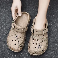 Summer Men's Clogs Sandals Man Home Garden Shoes Comfortable Men Slippers Non-Slip Soft Bottom Flip Flop Sandals Big Size 46 47 - Image 5