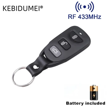 433 MHz 4 canali clonazione RF telecomando copia duplicatore chiave Fob A distanza codice fisso Controller porta Garage elettrico