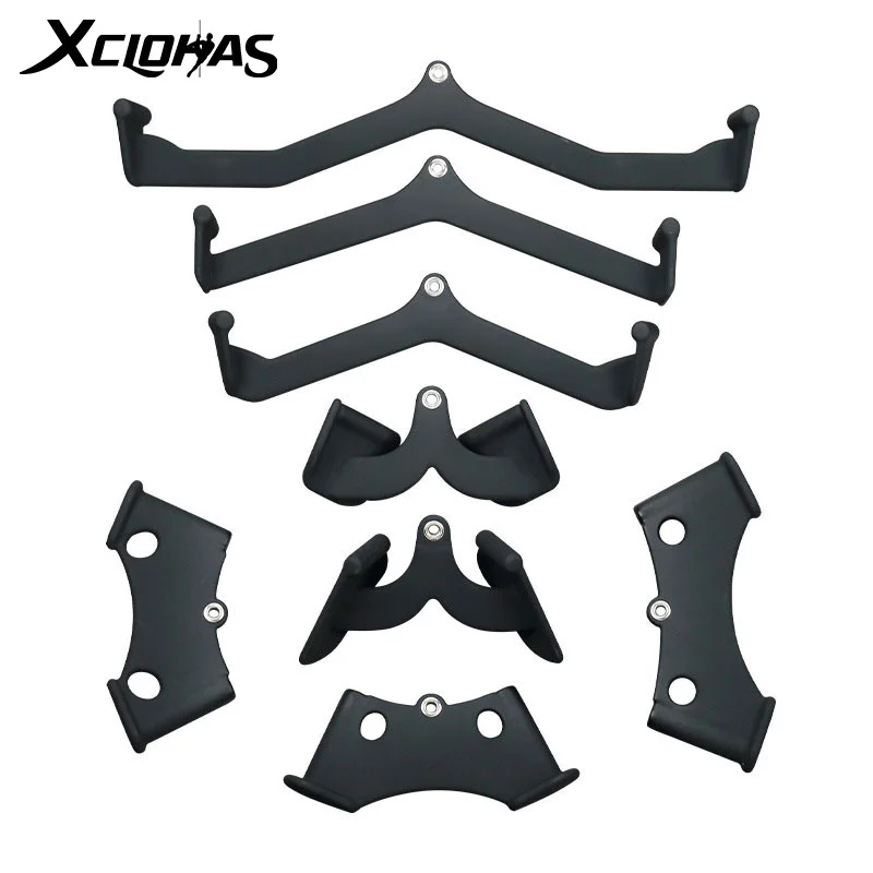 

XC LOHAS Pull Back Handle For Seated Lat Pull Down Rowing Machine Back Muscle Exercise Bar Gym Pulley Cable Machine Gym Handle
