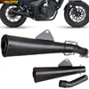 For Honda Rebel 300 Rebel 500 CMX 300 CMX 500 2017-2024 Motorcycle Exhaust Escape Moto Muffler with Middle Link Pipe
