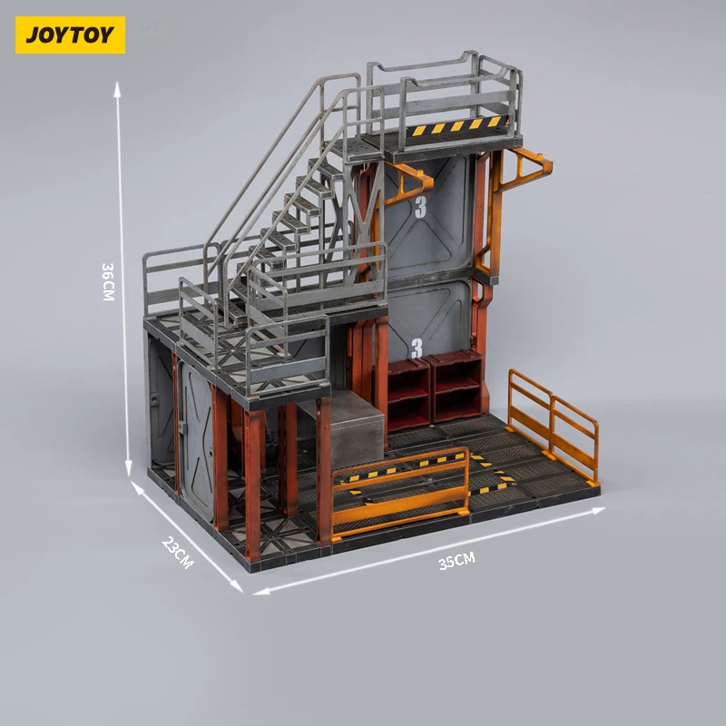 

Stock 100% Original JOYTOY WARHAMMER 40K Mecha Depot:Testing Area 1/18 Model Scene Accessories