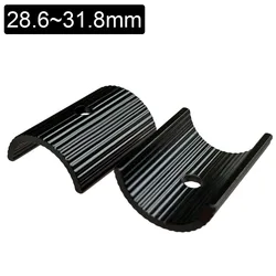 Universal Bicycle Handlebar Shim and Stem Spacer Adapter (Black 28.6 to 31.8)