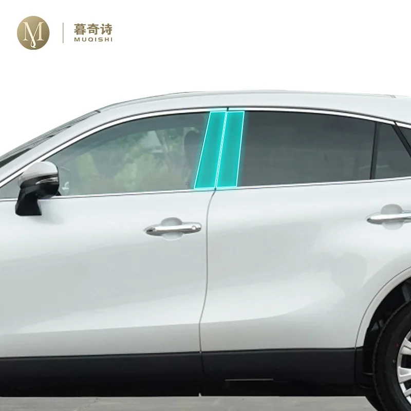 

Для Toyota Harrier 2020-2023, Внешняя Автомобильная фара B C, внешняя деталь окна, фотозащита от царапин, пленка для ремонта от царапин PPF