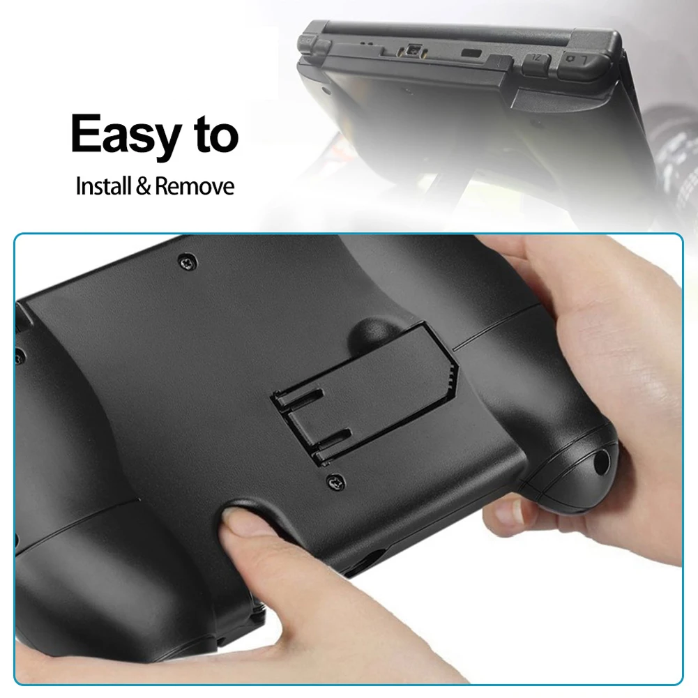 Hand Grip Handle Stand with Kick-Stand Handle Console Grip Controller Grip Case Protective Cover Skin for New 3DS XL LL