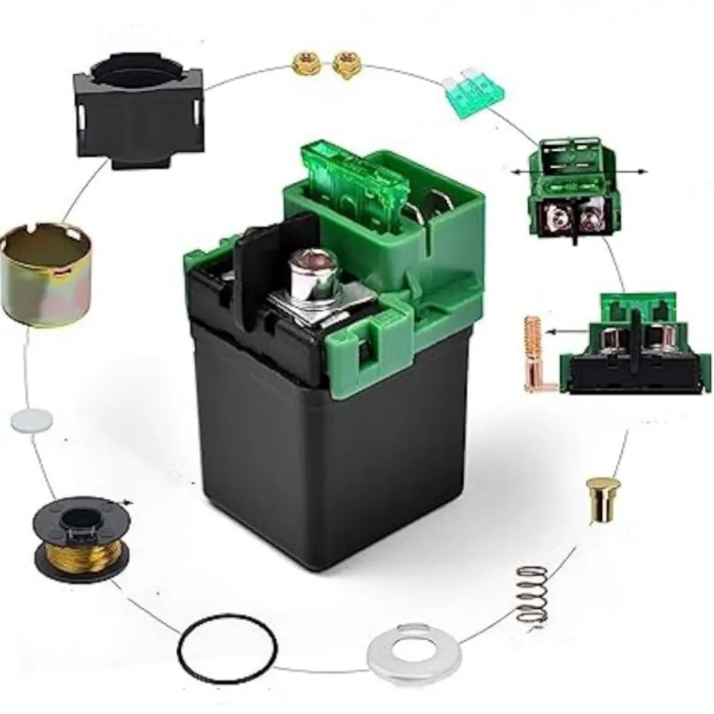 RMSTATOR Replacement Starter Relay Solenoid for Kawasaki