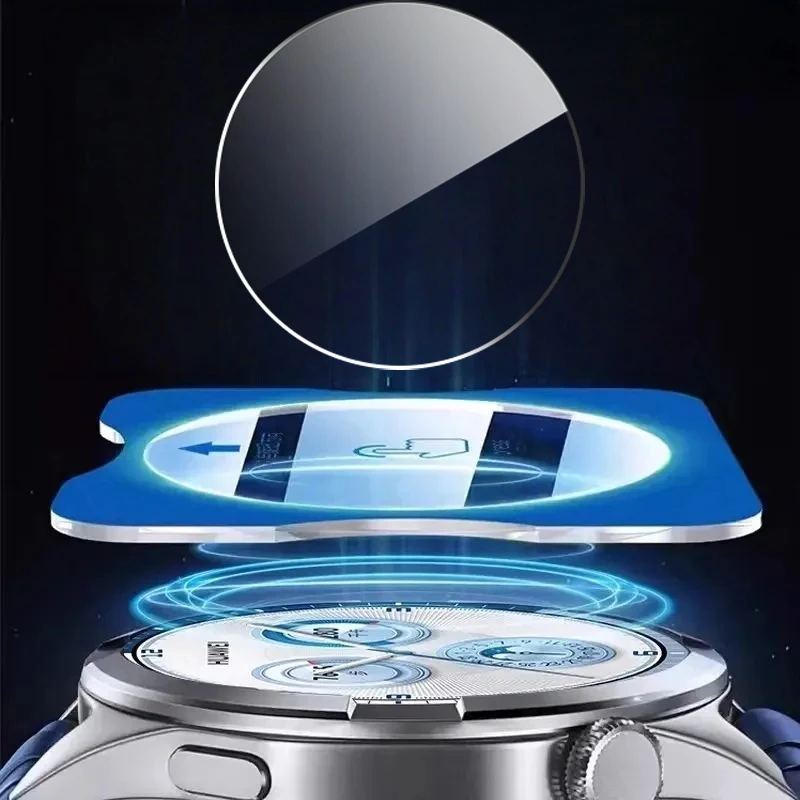 Premium Tempered Glass Screen Protectors for 41mm & 46mm Smartwatches – Quick Installation