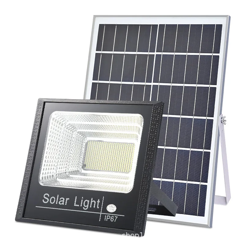 Solar Lamp Household Outdoor Garden Lamp New Rural Photovoltaic Street Lamp Led High-Power Flood Light Super Bright Waterproof super bright bulb led energy saving lamp screw mouth household e27 e40 bulb 150w factory room workshop lighting 100w high power