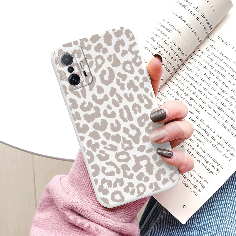 Charming Flower & Owl Heart Matte Soft TPU Phone Case - Cute Cartoon Design, Durable Bumper Protection