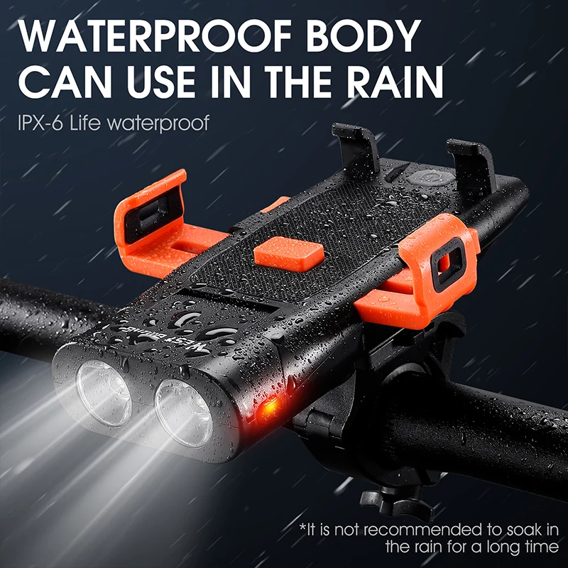 Bicycle Front Light Horn