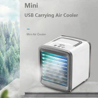Air Conditioner Air Cooler Mini Fan Portable Airconditioner For Room Home Air Cooling Desktop Usb Charging Air Conditioning Fan 2