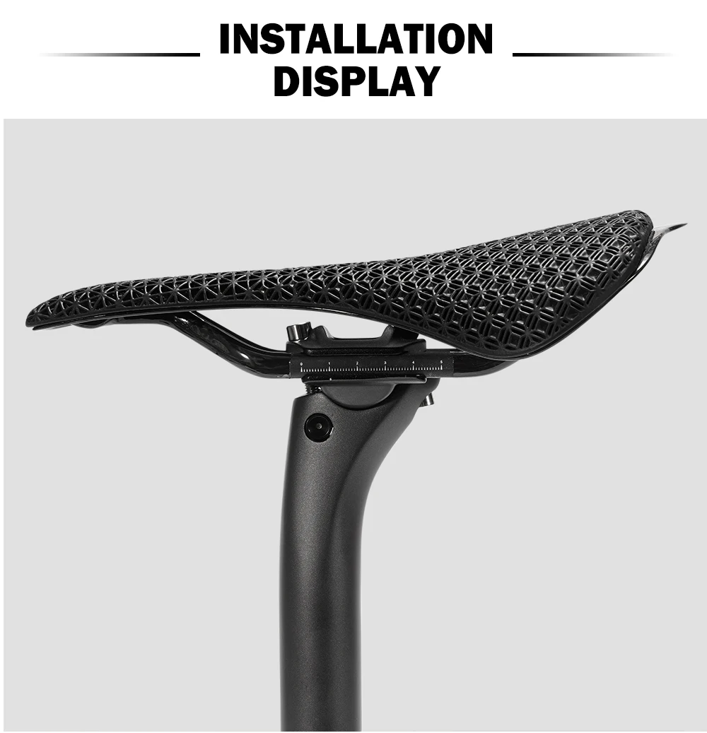 Carbon Fiber Seatpost Light Weight 27.2/31.6mm 400mm MTB Road