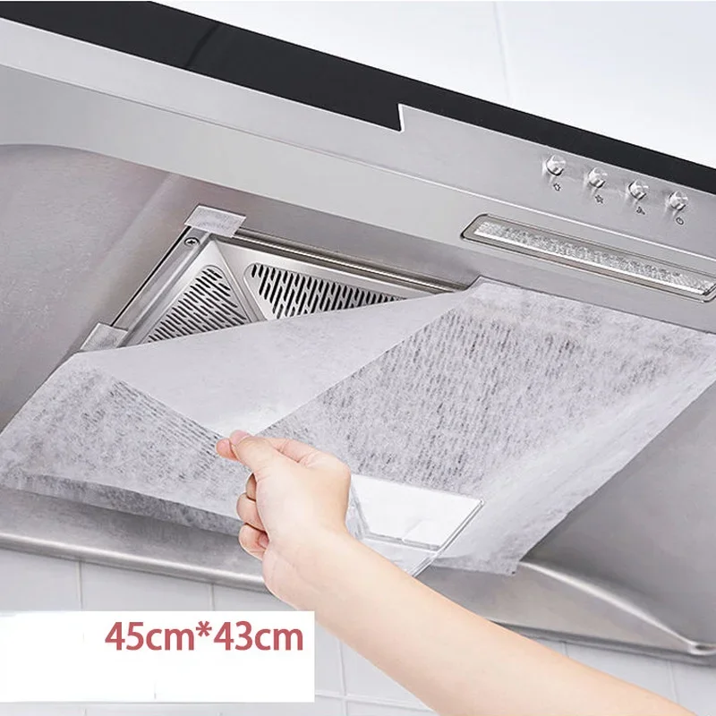 Oil Filter Paper Range Hood Non-woven Fan Filter Disposable Kitchen Hood Grease Anti Oil Cotton Cooker Extractor cooker hood filter