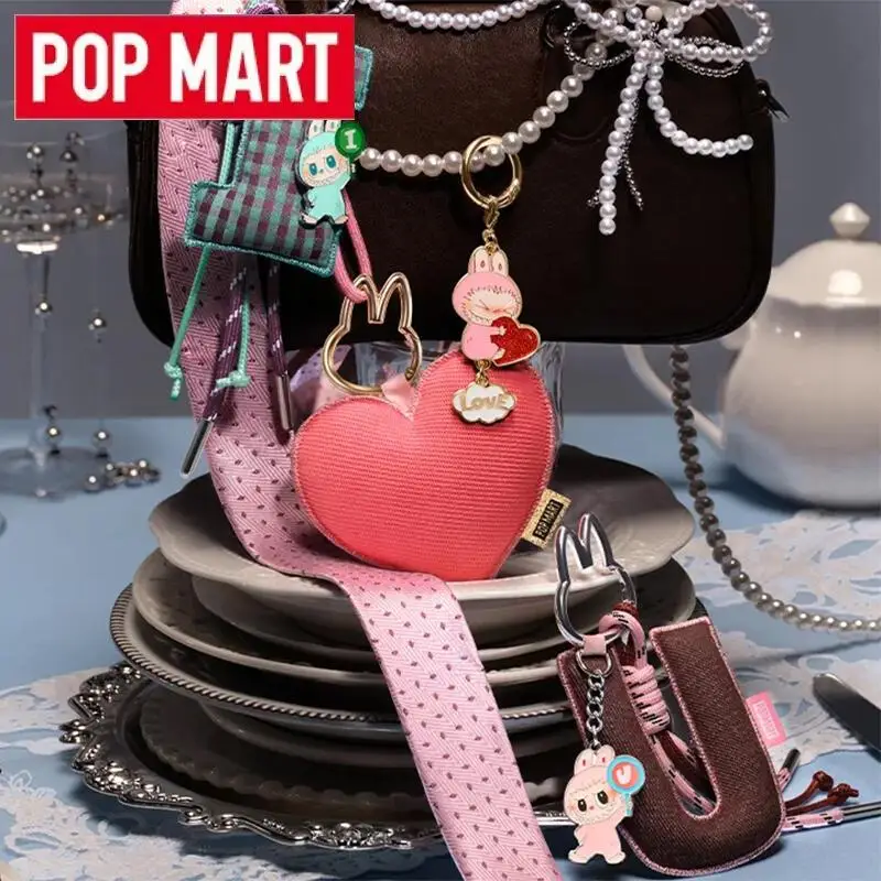 POPMART Labubu “Pin for Love” Letter Pendant Blind Box – Anime Figure Mystery Gift Collectible Toy 1