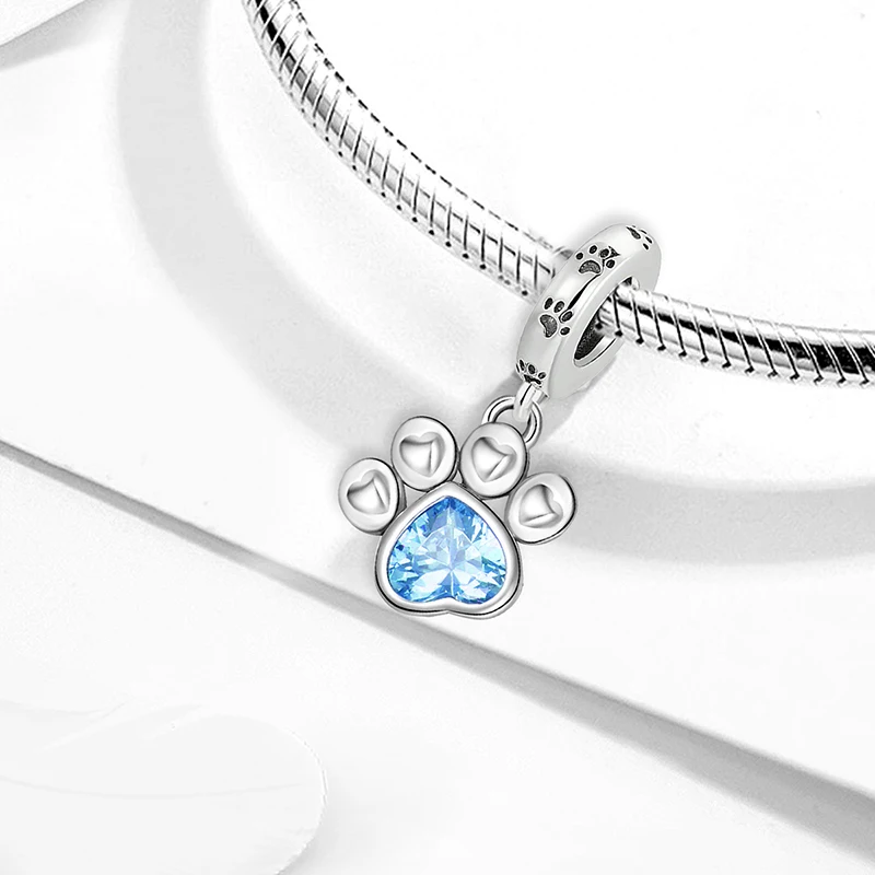 MyGiftHome 925 Sterling Silver Love Heart Charms