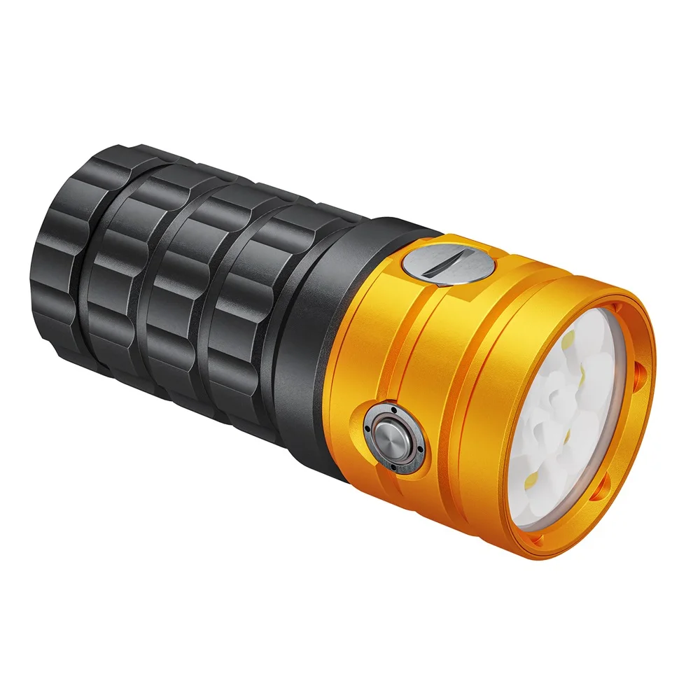 

Seafrogs MK-19 Professional Diving Flashlight Underwater Diving Strobe Light 11000LM 100m Waterproof LED Photography Video Light