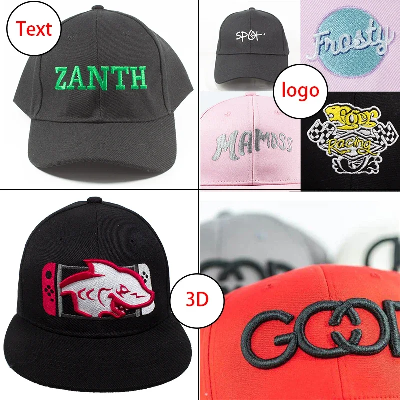 EMROJENTIA Custom Embroidered Caps and Hats - Personalized Logo or Text- - Ideal for Business, Events, and Gifts 6