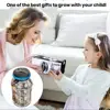Money Box with Lcd Screen Capacity Coin Container Digital Lcd Counter Piggy Bank with Lock Secure 2.5l Plastic Coin for Home 4