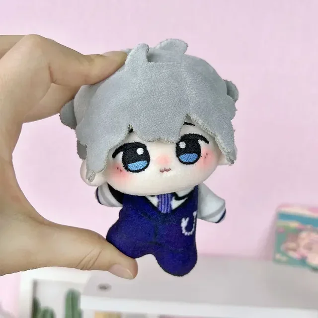 thumbnail image 1 of 10CM Game Love and Deepspace Anime Cos Rafayel Caleb Zayne Xavier Unisex Toy Printed Stuffed Plush Cotton Doll Pendant Gift, 1 of 5