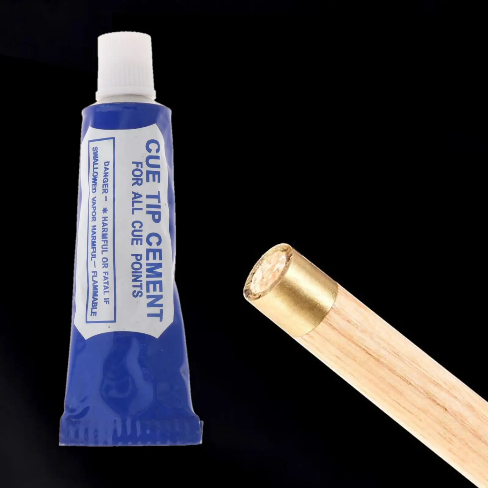 

Glue for Pool Cue Tips Fast Drying Strong Glue Easy to Apply Billiard Cue Tip Repair Billiards Accessories Pool Cue Maintenance