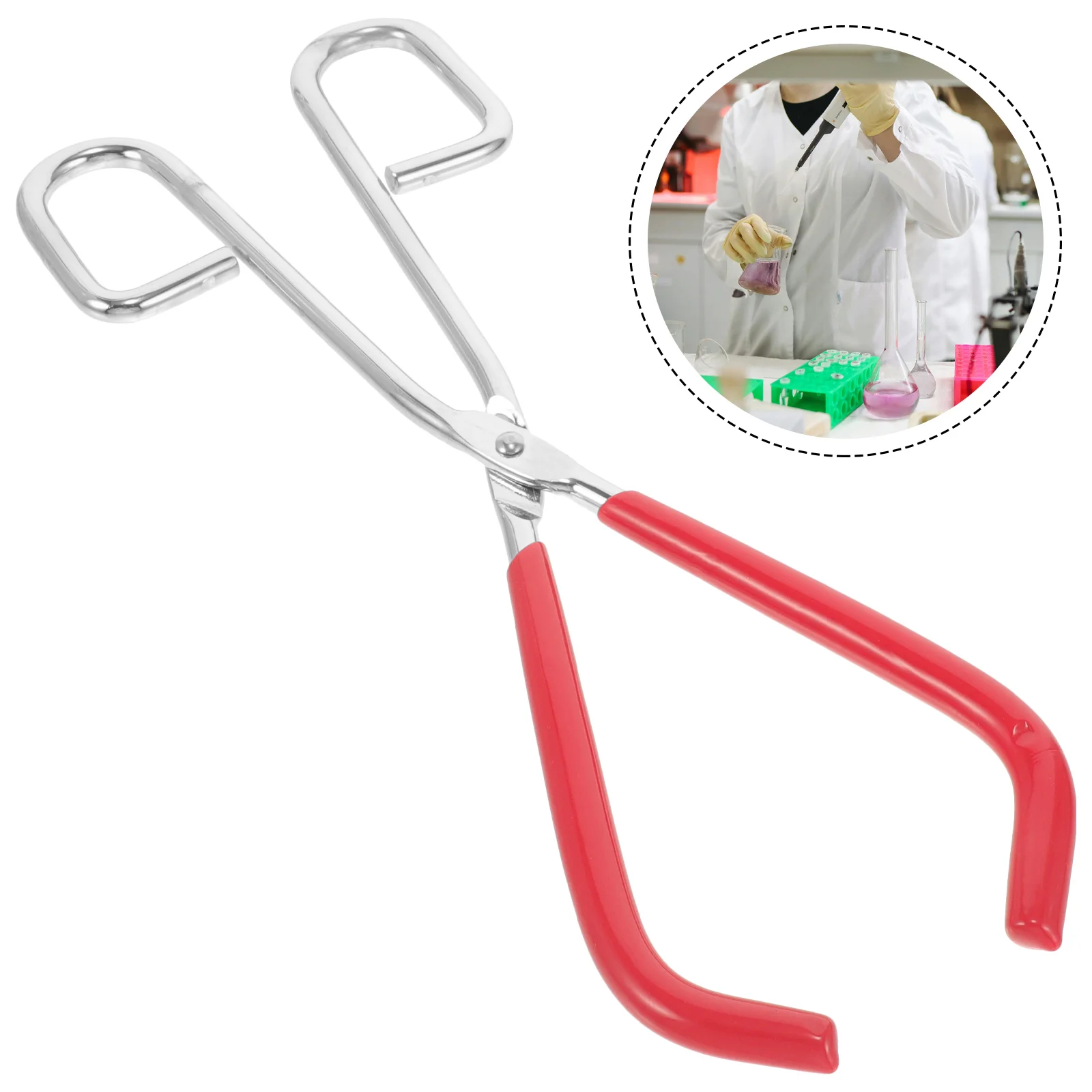 

Beaker Clamp Laboratory Holder Flask for Clip Experiment Equipment Mug