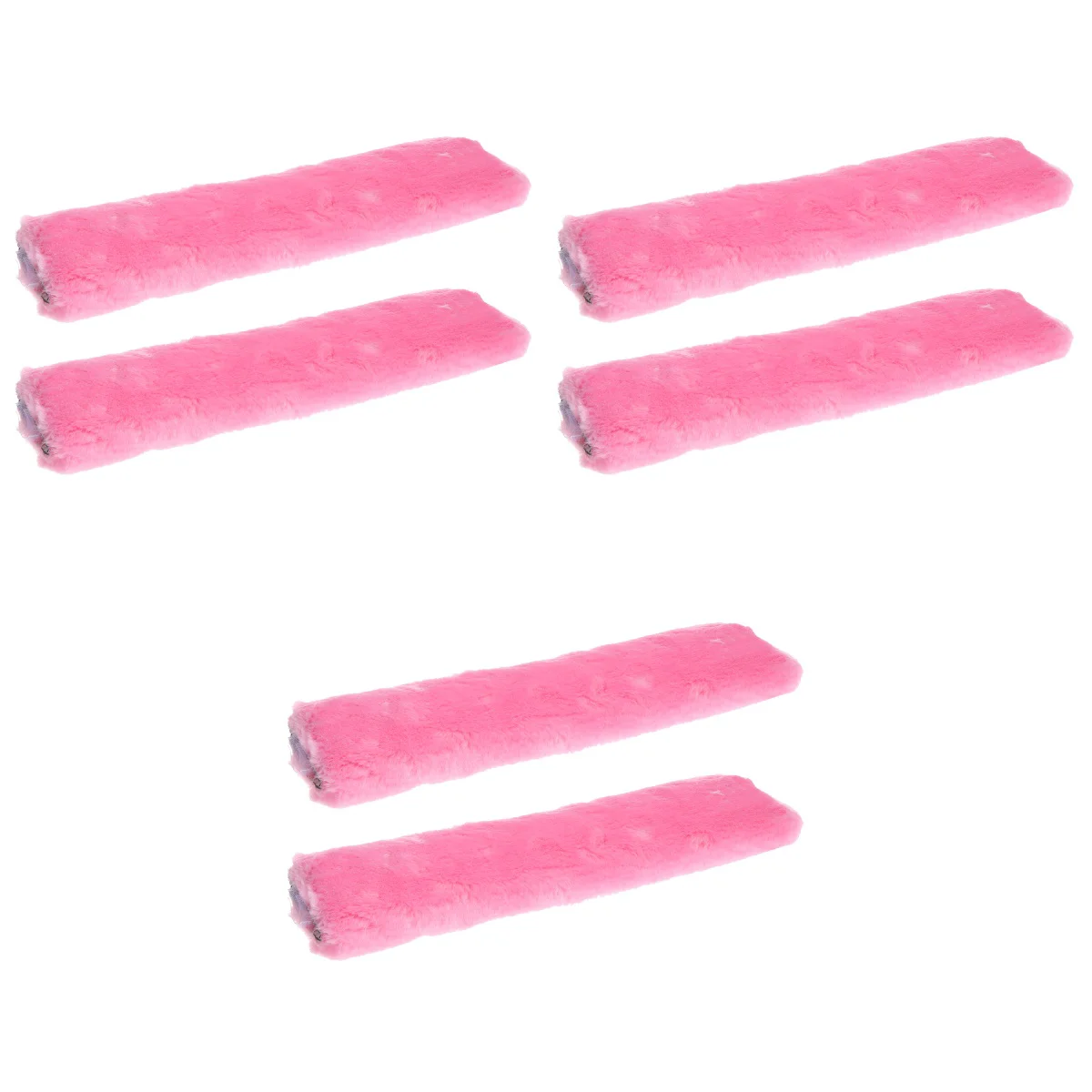 

3pcs 25x7CM Car Seat Belt Safety Belt Embroidered Shoulder Pad Strap Cover Harness Pads (Pink)