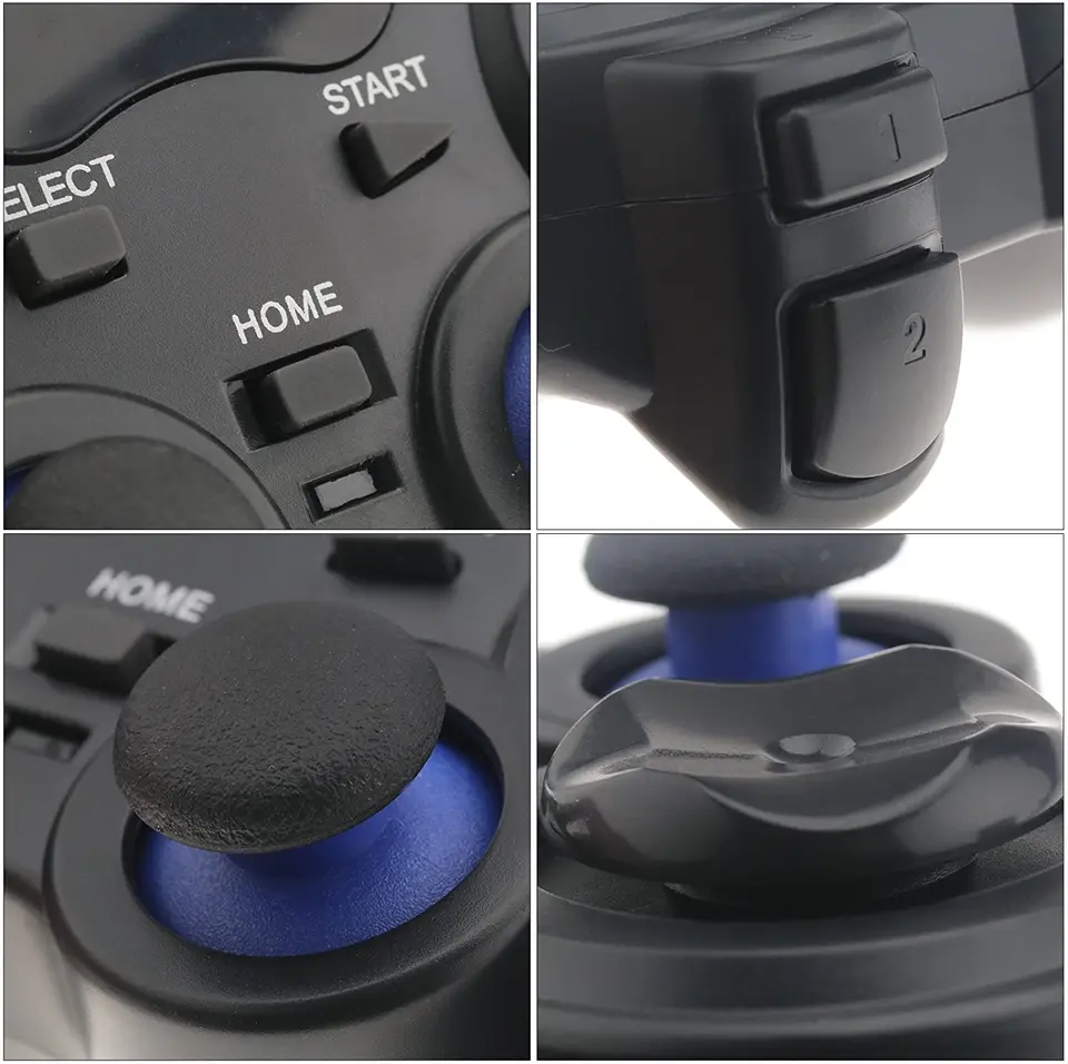 Manette de jeu sans fil 2,4 GHz avec adaptateur OTG pour smartphone, tablette, PC ou Smart TV Android P3_voghion.com