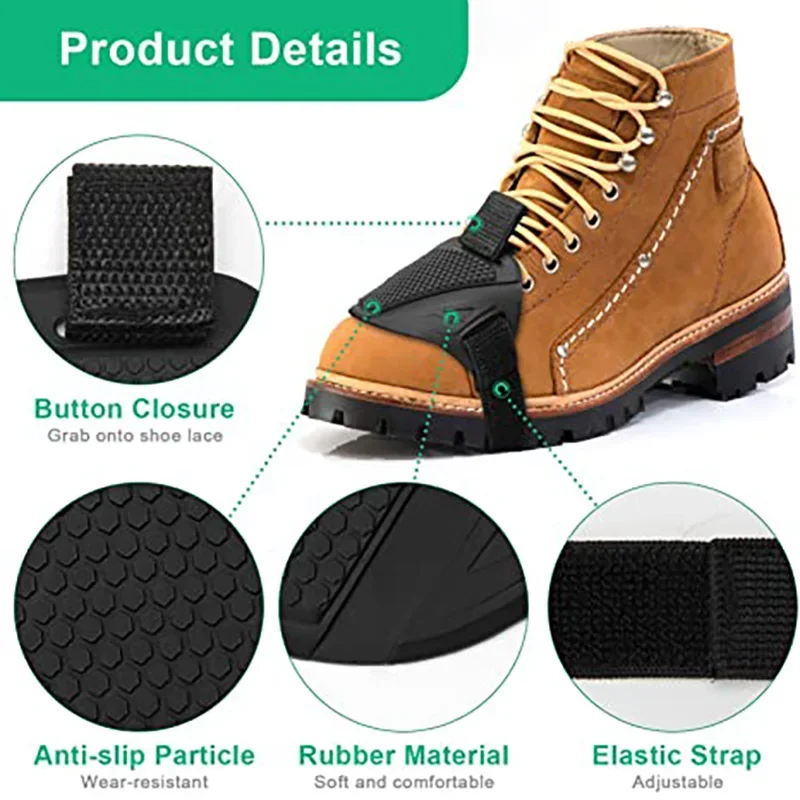 Motorcycle Gear Shift Pad Adjustable Motorcycle Shoe Cover Boot Protector For Riding Moto Accessaries