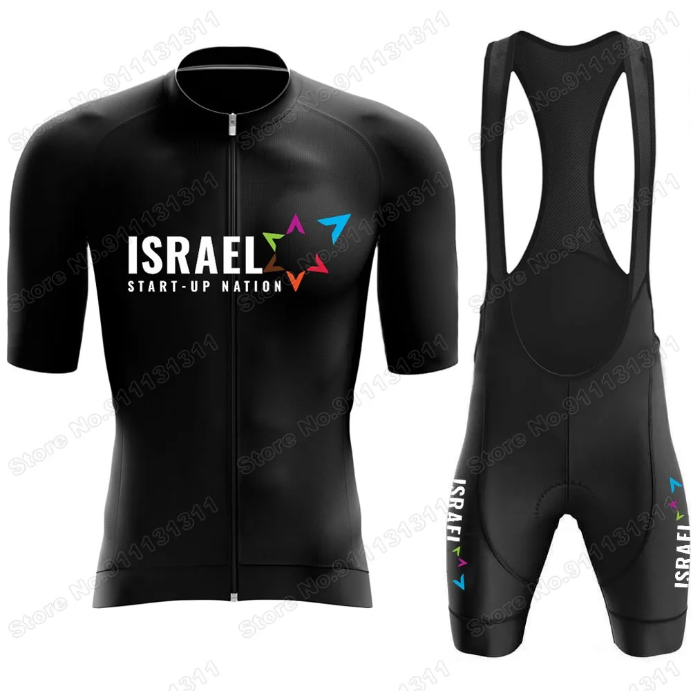 2022 ISRAEL START UP NATION Cycling Jersey Set Men Cycling Clothing
