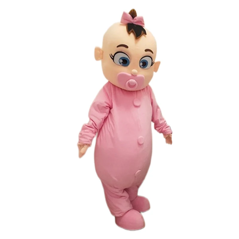 Adult Baby Boy and Girl Mascot Costume Christmas Fancy Dress Halloween Cartoon Characters Party Events Wedding