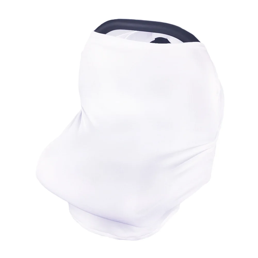 Baby Car Seat Cover Toddler Canpony Nursing Cover Multi-Use Stretehy Infinity Scarf Solid Breastfeeding Shipping Car Chair Cover