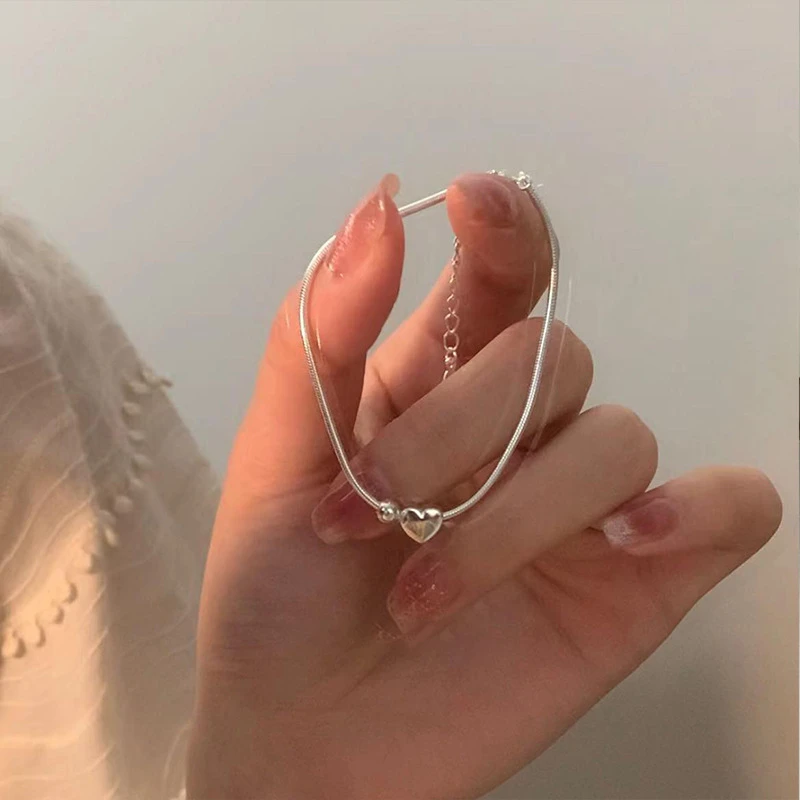 الكورية حساسة القلب الخرز لامعة الزركون قطرة الماء...