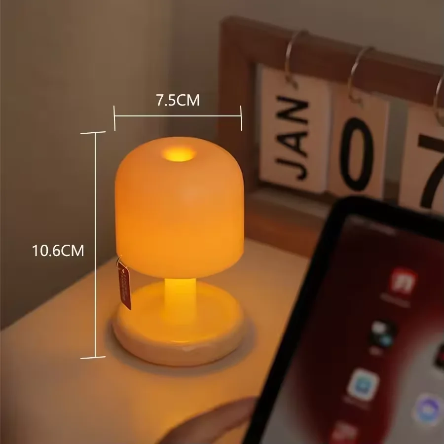 Led Sunset Night Light Table Lamp Mini USB Rechargeable Desk Bedside Bedroom Bar Room Decor Atmosphere Mood Light Mi
