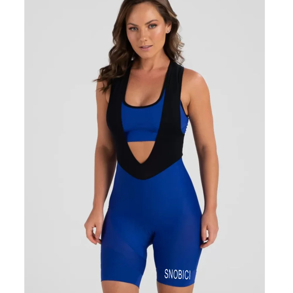 Cycling Bib Shorts for Women Bicycle Knickers Blue White Black Pink Bib Shorts Ciclismo Gel Pad Riding cycling shorts