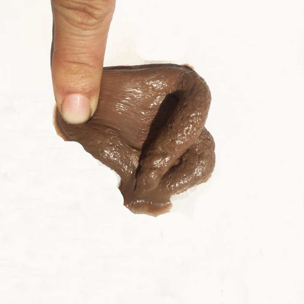 1Pcs Realistic Shits Poop Fake Poop Funny Joke Tricky Toys Mischief Turd Gag Fake Turd Classic Antistress Gadget Squish Toys