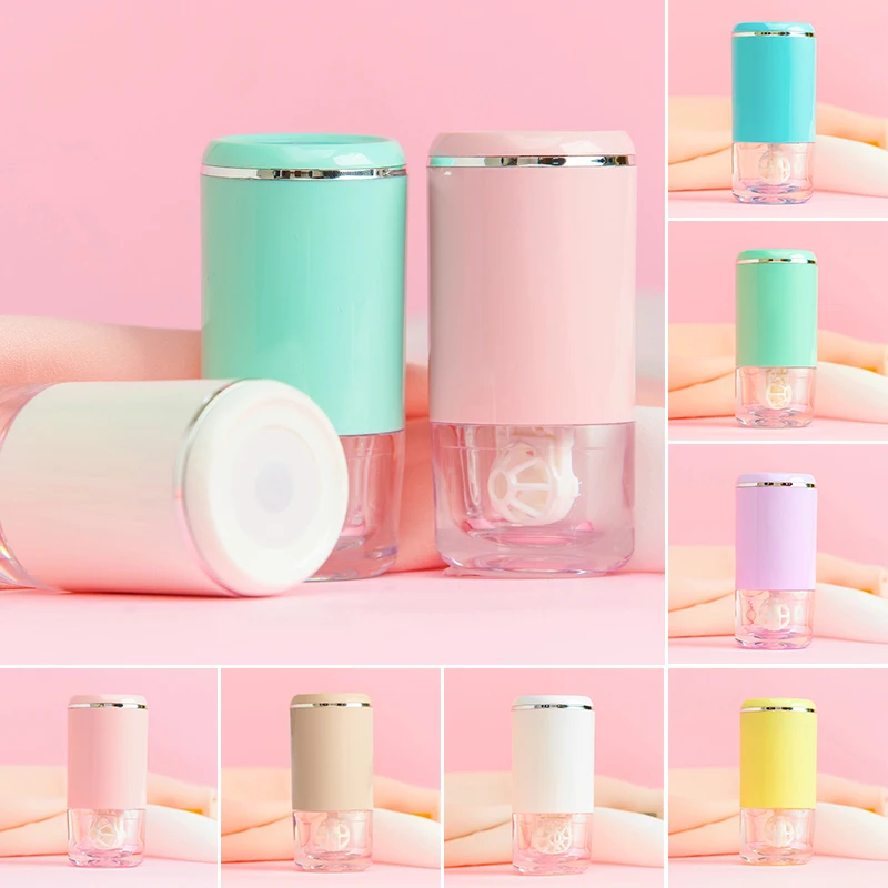 Contact Lens Cleaner Portable Automatic Cleaning Cosmetic Contact Box Travel Contact Lens Case USB Charging Fast Vibration Clean