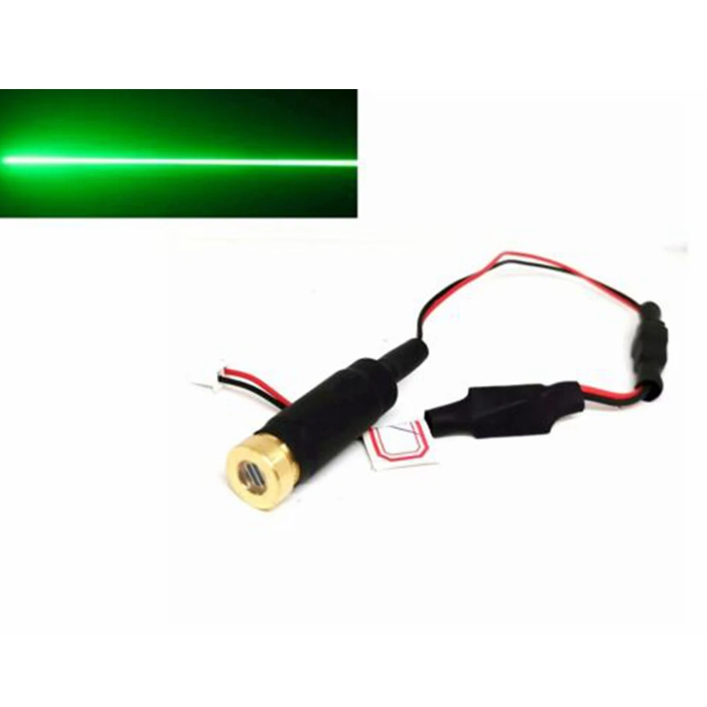 Green Laser Line High-Power Laser Light Stage Head Diode 532nm 400mW DC3.7V green laser dot cross line high power laser light stage head diode 532nm 400mw dc3 7v