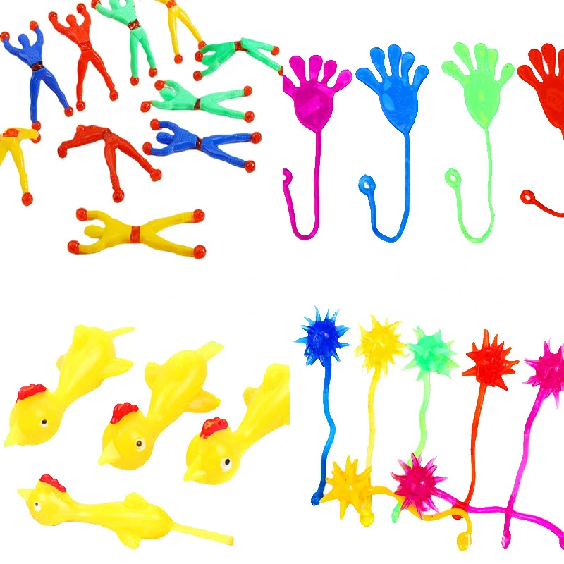 50/100PCS Jumping Doll Kids Party Toys Party Favors Goodie Bag Piniata Fillers Novelty Toy Gift Toys Boy Girl Fun Games Supplies