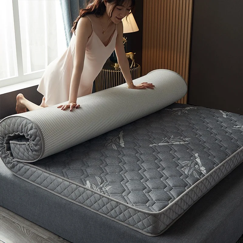 Nordic Bedroom Mattresses Memory Foam Natural Latex Mattresses Single Floor  Colchonetas Para Dormir En El Piso Bed Furniture