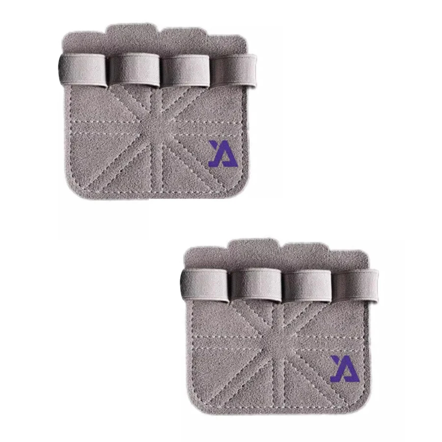 Cowhide Four Finger Fitness Gloves, Sports Protective Equipment, Gym Half Finger Fitness Palms, Training Non slip Gloves, Wrist 5