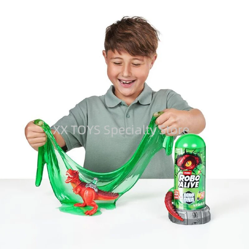 Zuru-男の子用恐竜プレイセット,ロボアライブ恐竜dnaシリーズ